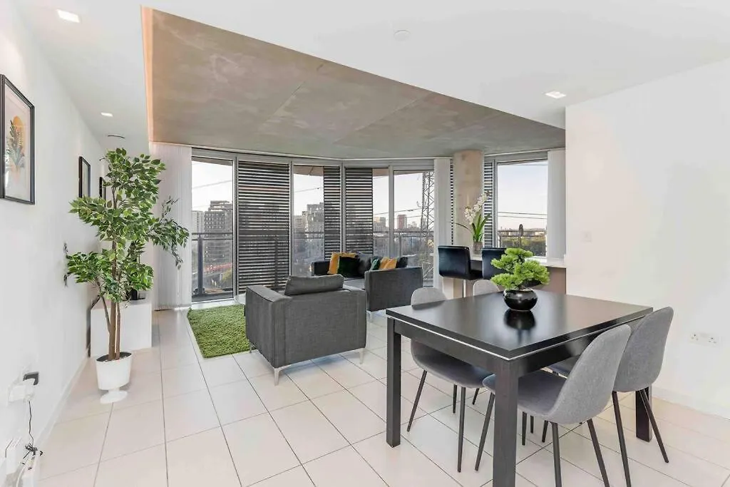 Apartmán Luxury Apt 3Min Walk To London Excel,City Hall, O2